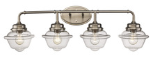  21184 BN - 4LT-SCONCE CL MINI CUP-BN